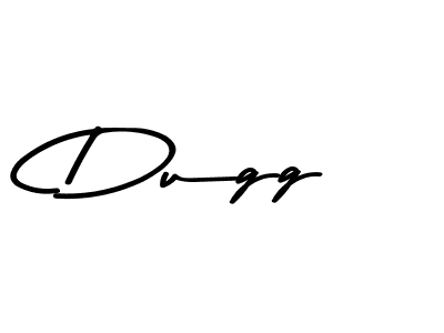 Make a beautiful signature design for name Dugg. With this signature (Asem Kandis PERSONAL USE) style, you can create a handwritten signature for free. Dugg signature style 9 images and pictures png