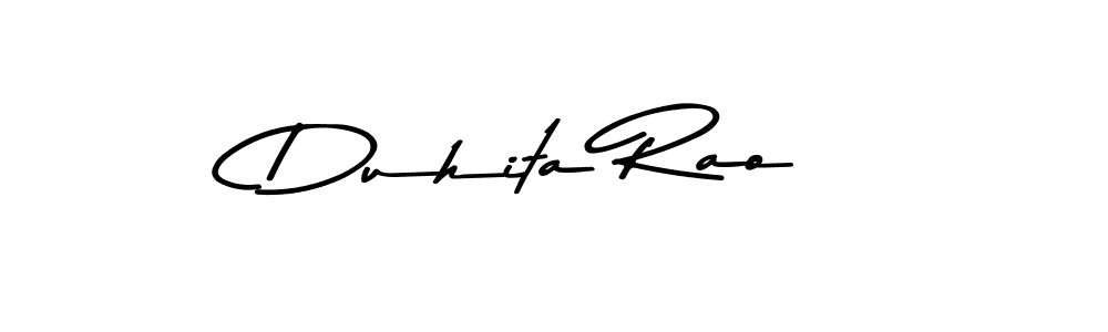 Make a short Duhita Rao signature style. Manage your documents anywhere anytime using Asem Kandis PERSONAL USE. Create and add eSignatures, submit forms, share and send files easily. Duhita Rao signature style 9 images and pictures png
