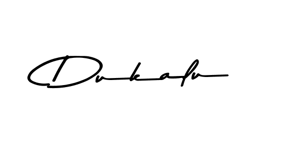 How to make Dukalu signature? Asem Kandis PERSONAL USE is a professional autograph style. Create handwritten signature for Dukalu name. Dukalu signature style 9 images and pictures png