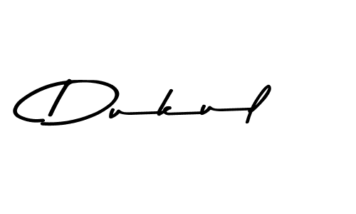 Create a beautiful signature design for name Dukul. With this signature (Asem Kandis PERSONAL USE) fonts, you can make a handwritten signature for free. Dukul signature style 9 images and pictures png