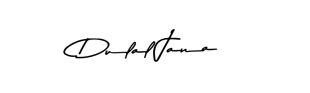 How to make Dulal Jana signature? Asem Kandis PERSONAL USE is a professional autograph style. Create handwritten signature for Dulal Jana name. Dulal Jana signature style 9 images and pictures png