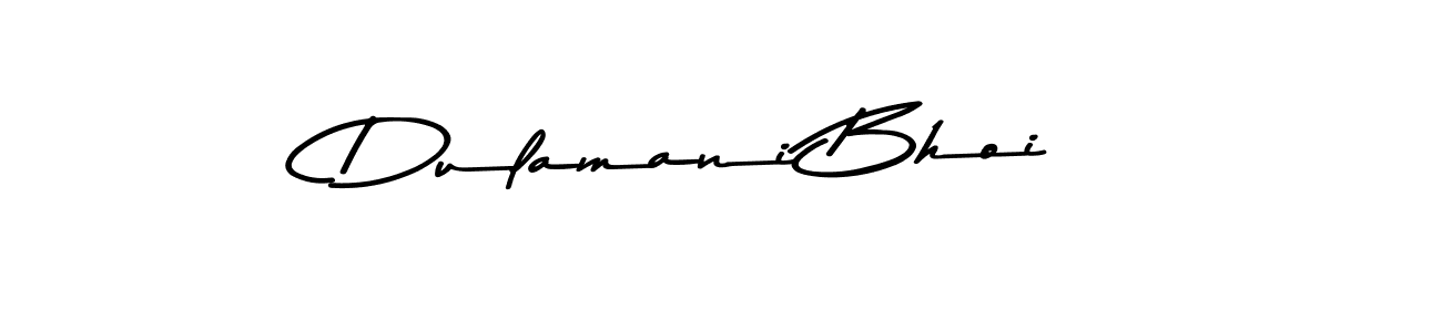 Dulamani Bhoi stylish signature style. Best Handwritten Sign (Asem Kandis PERSONAL USE) for my name. Handwritten Signature Collection Ideas for my name Dulamani Bhoi. Dulamani Bhoi signature style 9 images and pictures png