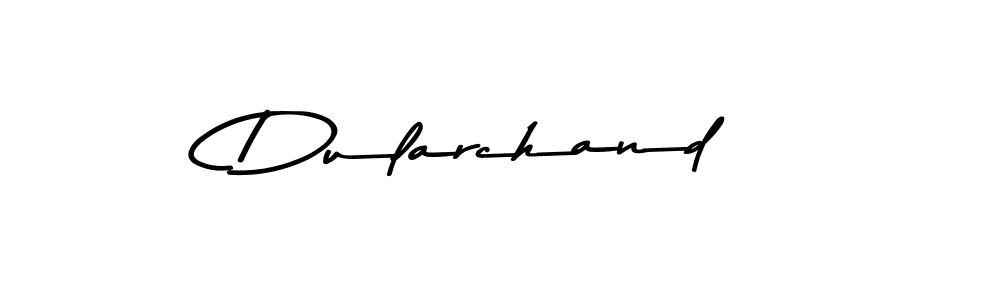 Use a signature maker to create a handwritten signature online. With this signature software, you can design (Asem Kandis PERSONAL USE) your own signature for name Dularchand. Dularchand signature style 9 images and pictures png