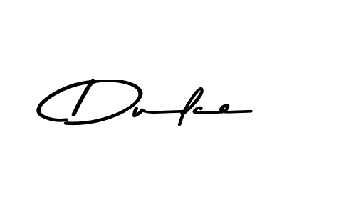 Create a beautiful signature design for name Dulce. With this signature (Asem Kandis PERSONAL USE) fonts, you can make a handwritten signature for free. Dulce signature style 9 images and pictures png