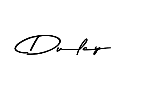 Create a beautiful signature design for name Dulcy. With this signature (Asem Kandis PERSONAL USE) fonts, you can make a handwritten signature for free. Dulcy signature style 9 images and pictures png
