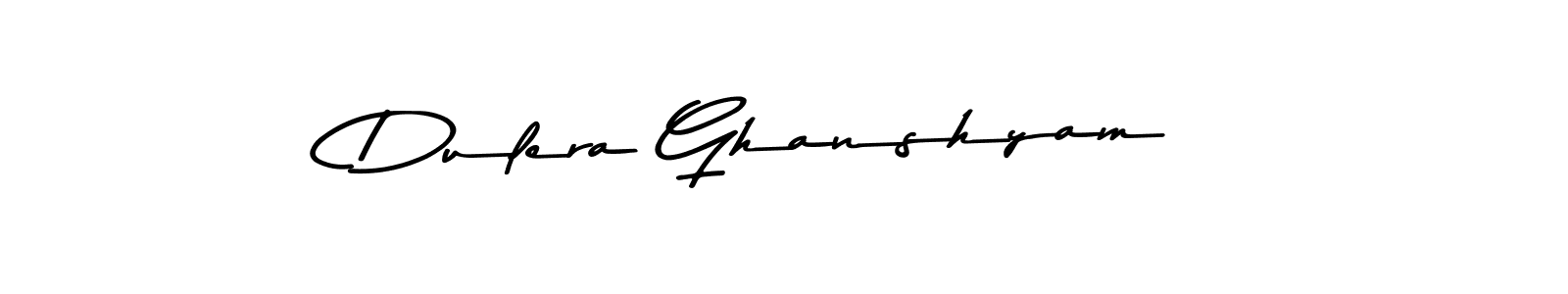 Make a beautiful signature design for name Dulera Ghanshyam. Use this online signature maker to create a handwritten signature for free. Dulera Ghanshyam signature style 9 images and pictures png
