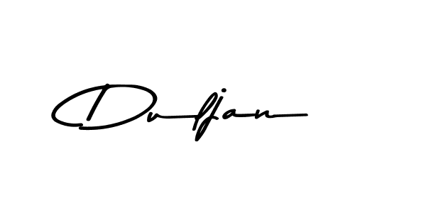 Duljan stylish signature style. Best Handwritten Sign (Asem Kandis PERSONAL USE) for my name. Handwritten Signature Collection Ideas for my name Duljan. Duljan signature style 9 images and pictures png