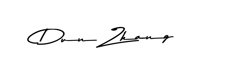 Make a beautiful signature design for name Dun Zhang. With this signature (Asem Kandis PERSONAL USE) style, you can create a handwritten signature for free. Dun Zhang signature style 9 images and pictures png