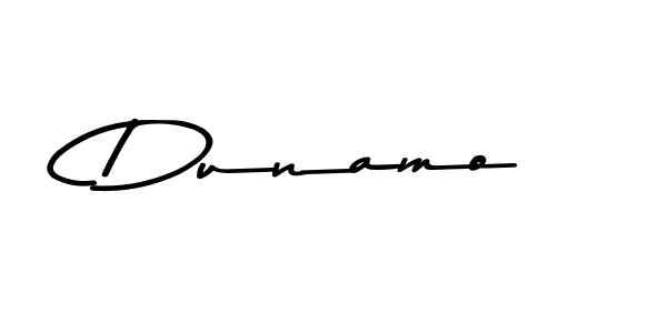 Dunamo stylish signature style. Best Handwritten Sign (Asem Kandis PERSONAL USE) for my name. Handwritten Signature Collection Ideas for my name Dunamo. Dunamo signature style 9 images and pictures png