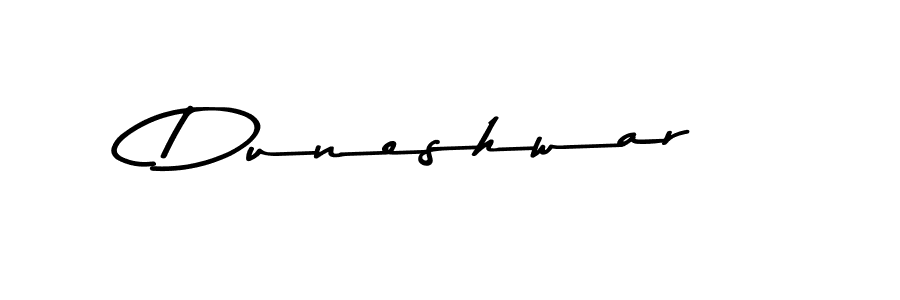 Make a beautiful signature design for name Duneshwar. With this signature (Asem Kandis PERSONAL USE) style, you can create a handwritten signature for free. Duneshwar signature style 9 images and pictures png