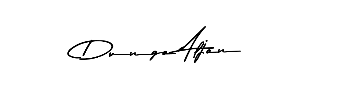 Also we have Dungo Aljon name is the best signature style. Create professional handwritten signature collection using Asem Kandis PERSONAL USE autograph style. Dungo Aljon signature style 9 images and pictures png