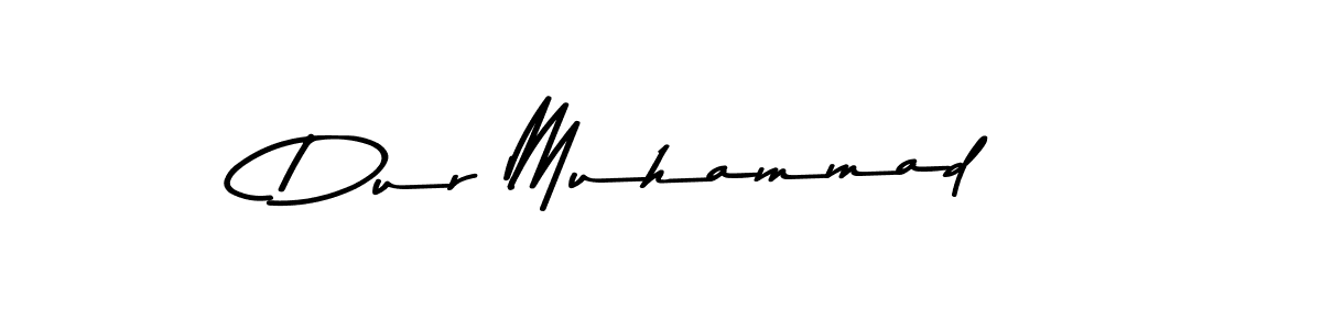 Dur Muhammad stylish signature style. Best Handwritten Sign (Asem Kandis PERSONAL USE) for my name. Handwritten Signature Collection Ideas for my name Dur Muhammad. Dur Muhammad signature style 9 images and pictures png