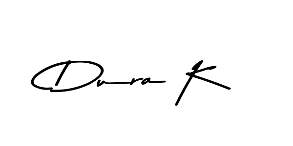 Use a signature maker to create a handwritten signature online. With this signature software, you can design (Asem Kandis PERSONAL USE) your own signature for name Dura K. Dura K signature style 9 images and pictures png