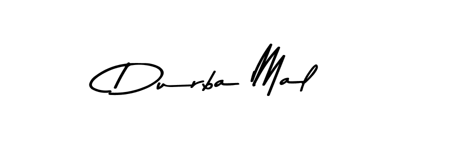 You should practise on your own different ways (Asem Kandis PERSONAL USE) to write your name (Durba Mal) in signature. don't let someone else do it for you. Durba Mal signature style 9 images and pictures png