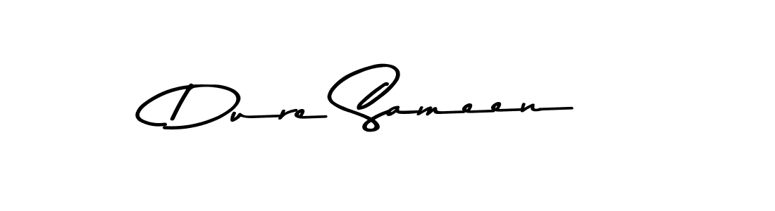 Make a short Dure Sameen signature style. Manage your documents anywhere anytime using Asem Kandis PERSONAL USE. Create and add eSignatures, submit forms, share and send files easily. Dure Sameen signature style 9 images and pictures png