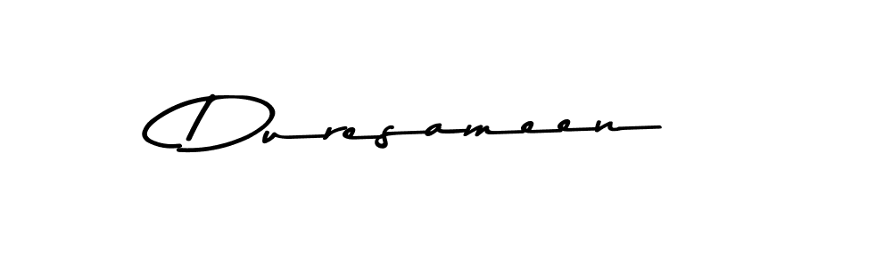 Duresameen stylish signature style. Best Handwritten Sign (Asem Kandis PERSONAL USE) for my name. Handwritten Signature Collection Ideas for my name Duresameen. Duresameen signature style 9 images and pictures png