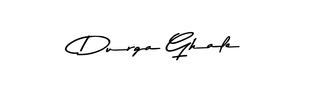 Make a beautiful signature design for name Durga Ghale. With this signature (Asem Kandis PERSONAL USE) style, you can create a handwritten signature for free. Durga Ghale signature style 9 images and pictures png