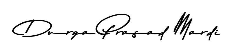 A timeless handwritten aesthetic for Durga Prasad Mardi. The Asem Kandis PERSONAL USE font gives your signature a handcrafted feel with natural curves. Durga Prasad Mardi signature style 9 images and pictures png