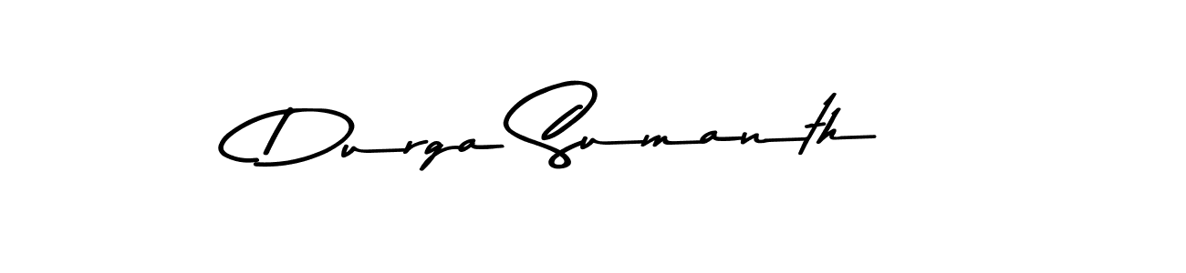 Use a signature maker to create a handwritten signature online. With this signature software, you can design (Asem Kandis PERSONAL USE) your own signature for name Durga Sumanth. Durga Sumanth signature style 9 images and pictures png