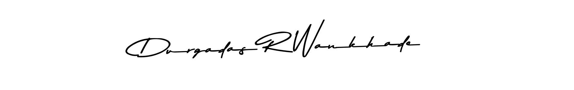 Asem Kandis PERSONAL USE is a professional signature style that is perfect for those who want to add a touch of class to their signature. It is also a great choice for those who want to make their signature more unique. Get Durgadas R Wankhade name to fancy signature for free. Durgadas R Wankhade signature style 9 images and pictures png
