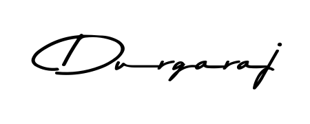 The Asem Kandis PERSONAL USE font transforms the name Durgaraj into an executive sign with sharp precision and distinguished character. Durgaraj signature style 9 images and pictures png