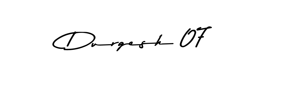 Use a signature maker to create a handwritten signature online. With this signature software, you can design (Asem Kandis PERSONAL USE) your own signature for name Durgesh 07. Durgesh 07 signature style 9 images and pictures png