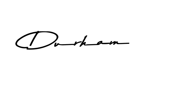 Create a beautiful signature design for name Durham. With this signature (Asem Kandis PERSONAL USE) fonts, you can make a handwritten signature for free. Durham signature style 9 images and pictures png