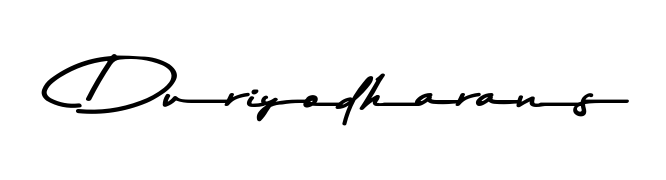 Use a signature maker to create a handwritten signature online. With this signature software, you can design (Asem Kandis PERSONAL USE) your own signature for name Duriyodharans. Duriyodharans signature style 9 images and pictures png