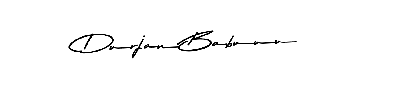 Use a signature maker to create a handwritten signature online. With this signature software, you can design (Asem Kandis PERSONAL USE) your own signature for name Durjan Babuuu. Durjan Babuuu signature style 9 images and pictures png