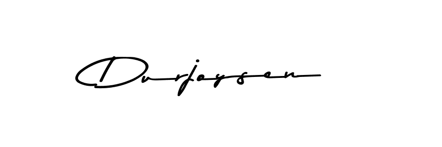 Make a beautiful signature design for name Durjoysen. With this signature (Asem Kandis PERSONAL USE) style, you can create a handwritten signature for free. Durjoysen signature style 9 images and pictures png