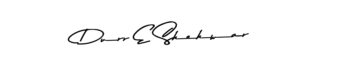 Create a beautiful signature design for name Durr E Shehwar. With this signature (Asem Kandis PERSONAL USE) fonts, you can make a handwritten signature for free. Durr E Shehwar signature style 9 images and pictures png