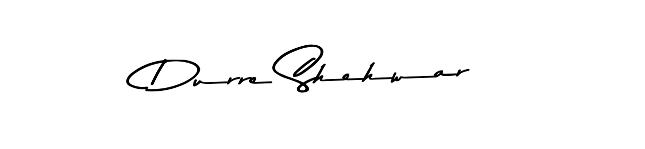 Also we have Durre Shehwar name is the best signature style. Create professional handwritten signature collection using Asem Kandis PERSONAL USE autograph style. Durre Shehwar signature style 9 images and pictures png