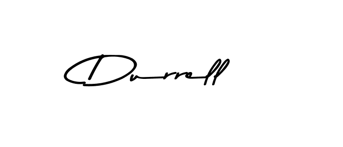 Design your own signature with our free online signature maker. With this signature software, you can create a handwritten (Asem Kandis PERSONAL USE) signature for name Durrell. Durrell signature style 9 images and pictures png