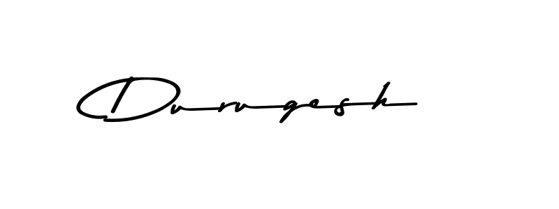 Create a beautiful signature design for name Durugesh. With this signature (Asem Kandis PERSONAL USE) fonts, you can make a handwritten signature for free. Durugesh signature style 9 images and pictures png