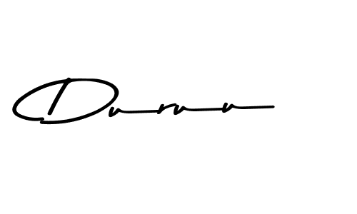 Duruu stylish signature style. Best Handwritten Sign (Asem Kandis PERSONAL USE) for my name. Handwritten Signature Collection Ideas for my name Duruu. Duruu signature style 9 images and pictures png