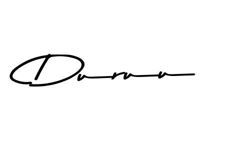 How to make Duruu signature? Asem Kandis PERSONAL USE is a professional autograph style. Create handwritten signature for Duruu name. Duruu signature style 9 images and pictures png