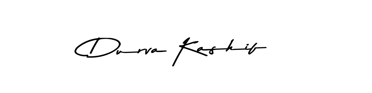 Make a beautiful signature design for name Durva Kashif. With this signature (Asem Kandis PERSONAL USE) style, you can create a handwritten signature for free. Durva Kashif signature style 9 images and pictures png