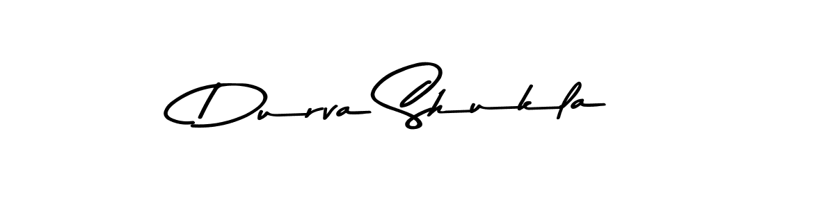 Make a beautiful signature design for name Durva Shukla. Use this online signature maker to create a handwritten signature for free. Durva Shukla signature style 9 images and pictures png