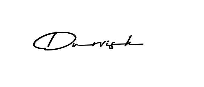 Make a beautiful signature design for name Durvish. With this signature (Asem Kandis PERSONAL USE) style, you can create a handwritten signature for free. Durvish signature style 9 images and pictures png