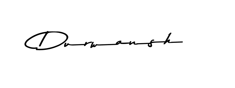 Durwansh stylish signature style. Best Handwritten Sign (Asem Kandis PERSONAL USE) for my name. Handwritten Signature Collection Ideas for my name Durwansh. Durwansh signature style 9 images and pictures png