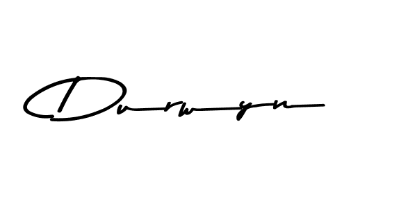 Also You can easily find your signature by using the search form. We will create Durwyn name handwritten signature images for you free of cost using Asem Kandis PERSONAL USE sign style. Durwyn signature style 9 images and pictures png