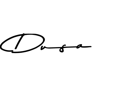 Use a signature maker to create a handwritten signature online. With this signature software, you can design (Asem Kandis PERSONAL USE) your own signature for name Dusa. Dusa signature style 9 images and pictures png