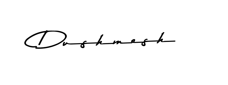 Use a signature maker to create a handwritten signature online. With this signature software, you can design (Asem Kandis PERSONAL USE) your own signature for name Dushmesh. Dushmesh signature style 9 images and pictures png