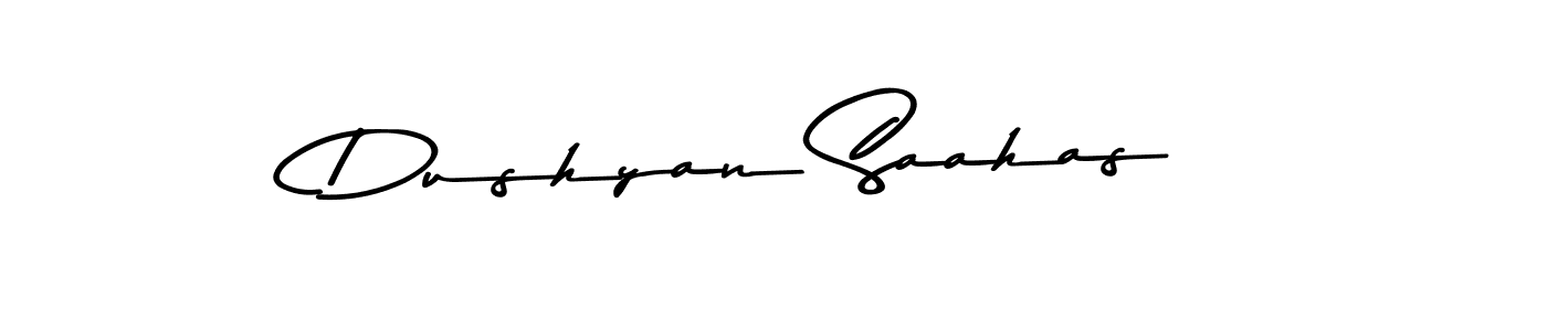 Also You can easily find your signature by using the search form. We will create Dushyan Saahas name handwritten signature images for you free of cost using Asem Kandis PERSONAL USE sign style. Dushyan Saahas signature style 9 images and pictures png