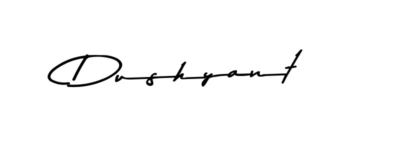 Also we have Dushyant name is the best signature style. Create professional handwritten signature collection using Asem Kandis PERSONAL USE autograph style. Dushyant signature style 9 images and pictures png