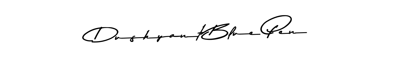 if you are searching for the best signature style for your name Dushyant Blue Pen. so please give up your signature search. here we have designed multiple signature styles  using Asem Kandis PERSONAL USE. Dushyant Blue Pen signature style 9 images and pictures png