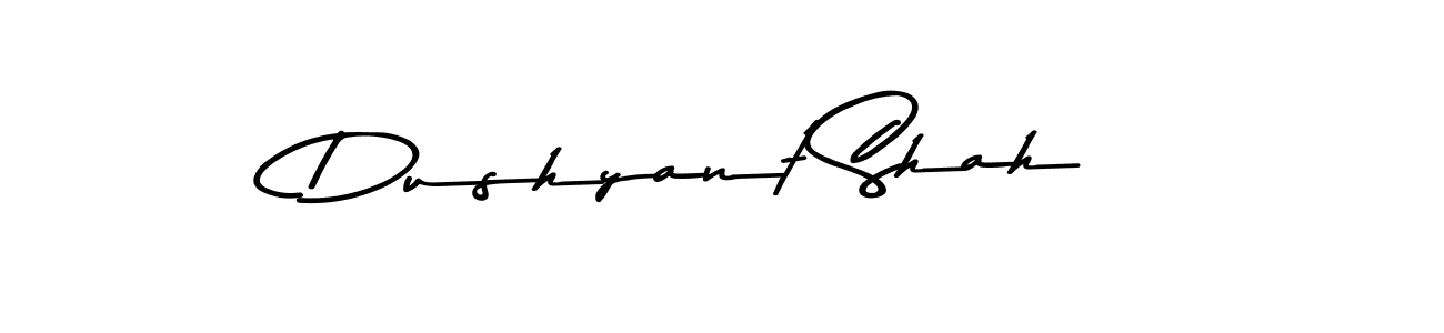 if you are searching for the best signature style for your name Dushyant Shah. so please give up your signature search. here we have designed multiple signature styles  using Asem Kandis PERSONAL USE. Dushyant Shah signature style 9 images and pictures png