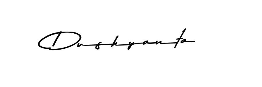 Dushyanta stylish signature style. Best Handwritten Sign (Asem Kandis PERSONAL USE) for my name. Handwritten Signature Collection Ideas for my name Dushyanta. Dushyanta signature style 9 images and pictures png