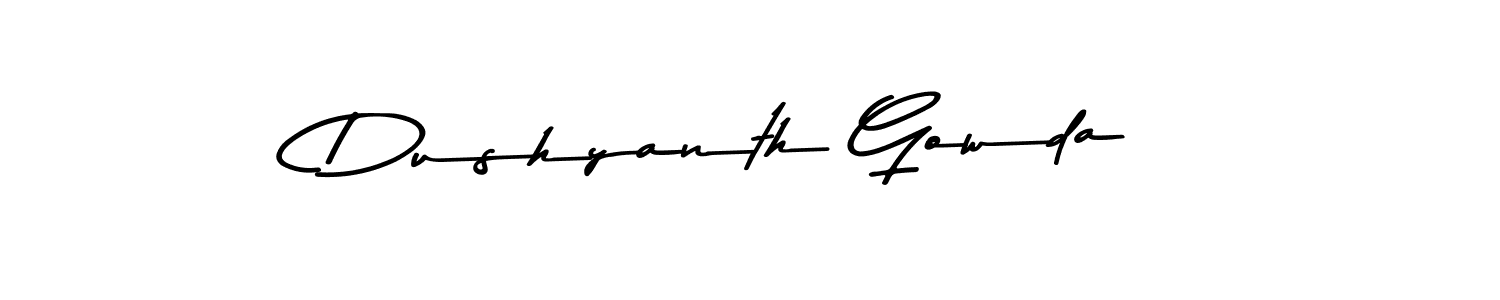 Similarly Asem Kandis PERSONAL USE is the best handwritten signature design. Signature creator online .You can use it as an online autograph creator for name Dushyanth Gowda. Dushyanth Gowda signature style 9 images and pictures png