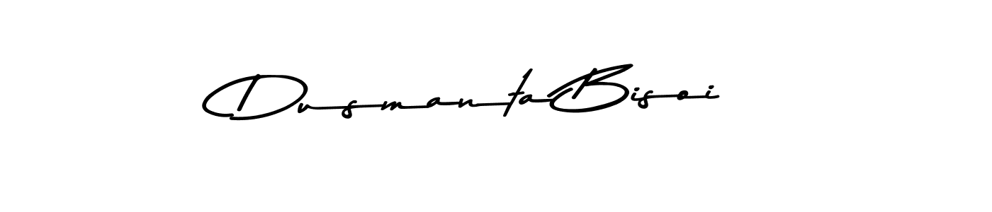 Design your own signature with our free online signature maker. With this signature software, you can create a handwritten (Asem Kandis PERSONAL USE) signature for name Dusmanta Bisoi. Dusmanta Bisoi signature style 9 images and pictures png